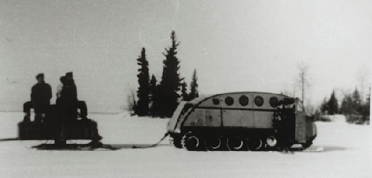 Ice Fishing with Bombardier